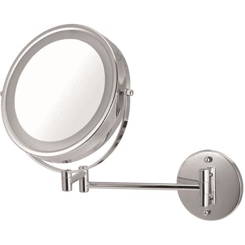 Ico - 8.5 Inch Double Sided Lighted Wall-Mounted Mirror