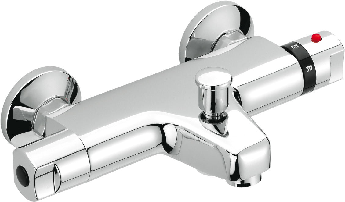 Baril - External thermostatic shower valve with spout