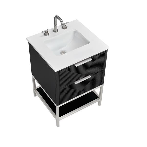 Bemma - Diamond 24 Inch Bathroom Vanity with Top and Sink