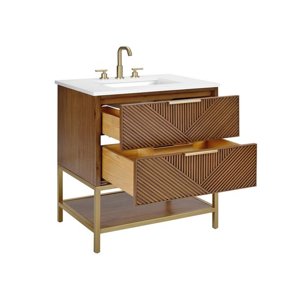 Bemma - Diamond 30 Inch Bathroom Vanity with Top and Sink