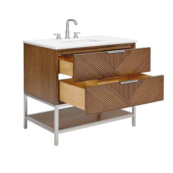 Bemma - Diamond 36 Inch Bathroom Vanity with Top and Sink