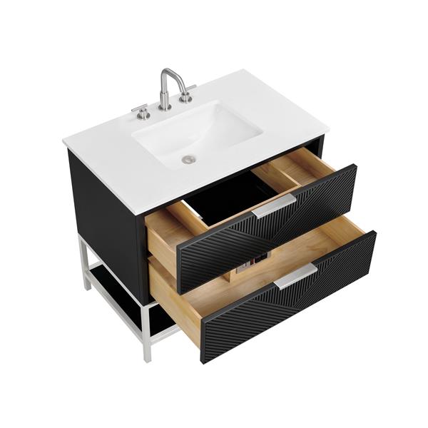 Bemma - Diamond 36 Inch Bathroom Vanity with Top and Sink