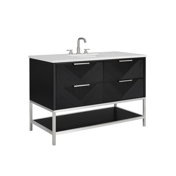 Bemma - Diamond 48 Inch Bathroom Vanity with Top and Sink