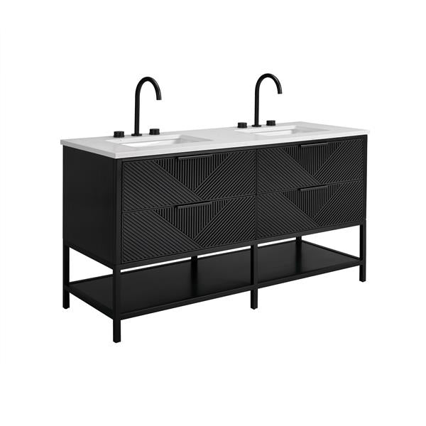 Bemma - Diamond 60 Inch Bathroom Vanity with Top and Sink