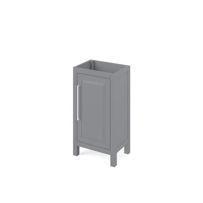 Jeffrey Alexander - 18 Inch Cade Single Sink Free Standing Vanity Cabinet - Less Vanity Top