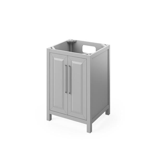 Jeffrey Alexander - 24 Inch Cade  Single Sink Free Standing Vanity Cabinet - Less Vanity Top