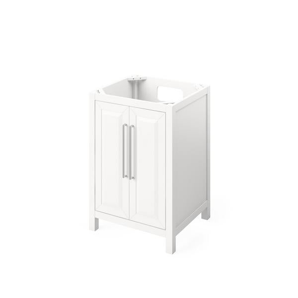 Jeffrey Alexander - 24 Inch Cade  Single Sink Free Standing Vanity Cabinet - Less Vanity Top