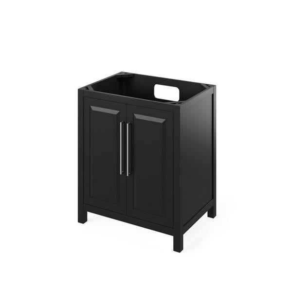 Jeffrey Alexander - 30 Inch Cade  Single Sink Free Standing Vanity Cabinet - Less Vanity Top