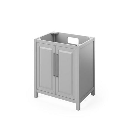 Jeffrey Alexander - 30 Inch Cade  Single Sink Free Standing Vanity Cabinet - Less Vanity Top
