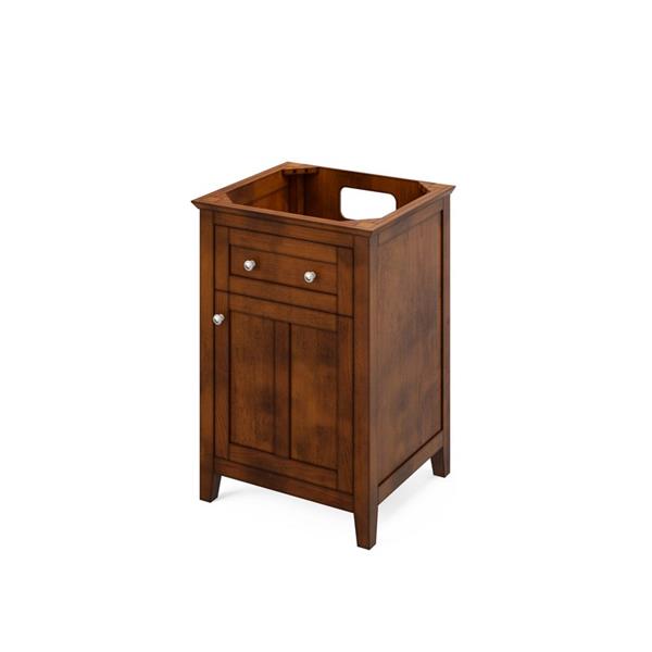 Jeffrey Alexander - 24 Inch Chatham Single Sink Free Standing Vanity Cabinet - Less Vanity Top