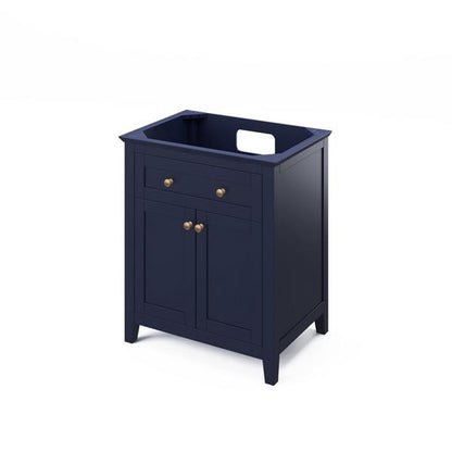 Jeffrey Alexander - 30 Inch Chatham Single Sink Free Standing Vanity Cabinet - Less Vanity Top