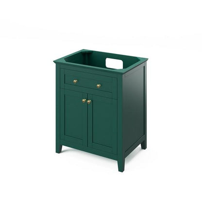 Jeffrey Alexander - 30 Inch Chatham Single Sink Free Standing Vanity Cabinet - Less Vanity Top