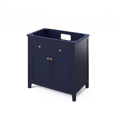 Jeffrey Alexander - 36 Inch Chatham Single Sink Free Standing Vanity Cabinet - Less Vanity Top