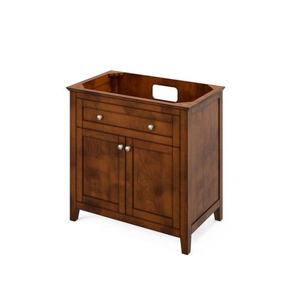 Jeffrey Alexander - 36 Inch Chatham Single Sink Free Standing Vanity Cabinet - Less Vanity Top