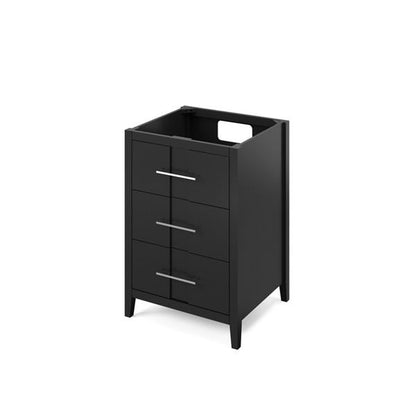 Jeffrey Alexander - 24 Inch Katara Single Sink Free Standing Vanity Cabinet - Less Vanity Top