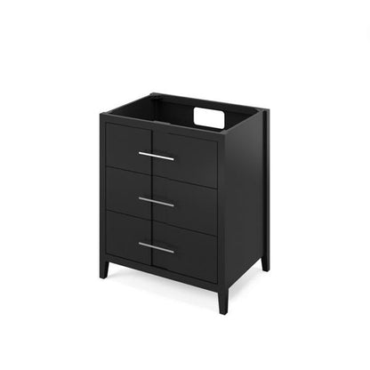 Jeffrey Alexander - 30 Inch Katara Single Sink Free Standing Vanity Cabinet - Less Vanity Top