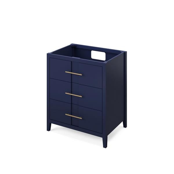 Jeffrey Alexander - 30 Inch Katara Single Sink Free Standing Vanity Cabinet - Less Vanity Top