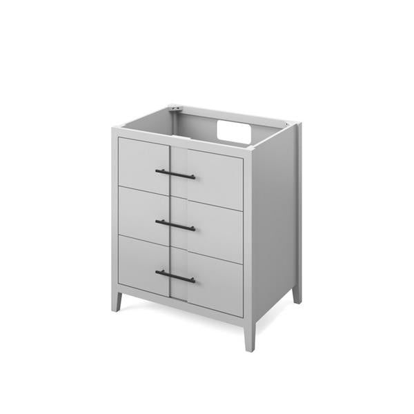 Jeffrey Alexander - 30 Inch Katara Single Sink Free Standing Vanity Cabinet - Less Vanity Top