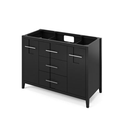 Jeffrey Alexander - 48 Inch Katara Single Sink Free Standing Vanity Cabinet - Less Vanity Top