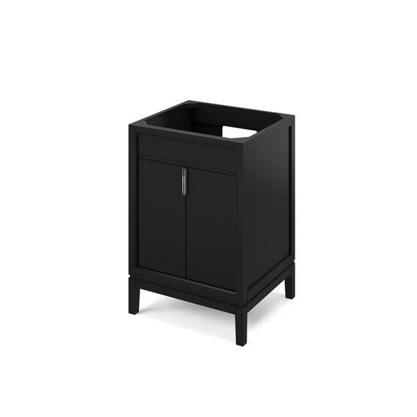 Jeffrey Alexander - 24 Inch Theodora Single Sink Free Standing Vanity Cabinet - Less Vanity Top