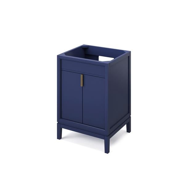 Jeffrey Alexander - 24 Inch Theodora Single Sink Free Standing Vanity Cabinet - Less Vanity Top