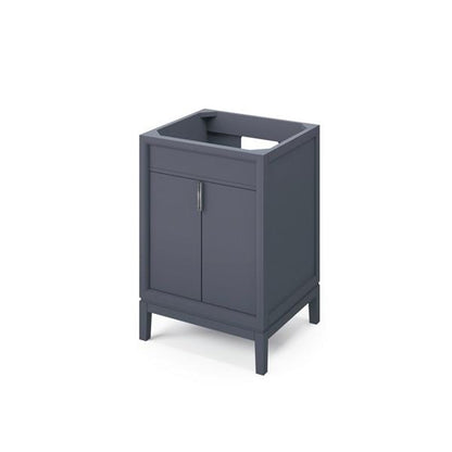 Jeffrey Alexander - 24 Inch Theodora Single Sink Free Standing Vanity Cabinet - Less Vanity Top