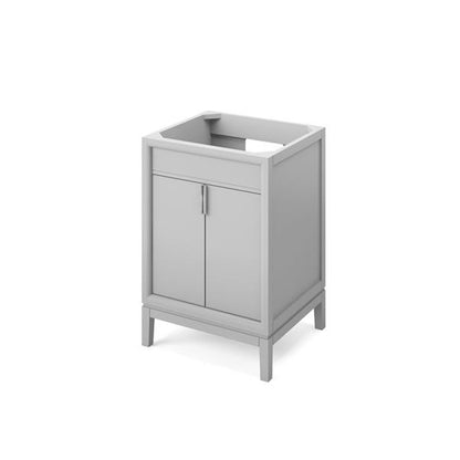 Jeffrey Alexander - 24 Inch Theodora Single Sink Free Standing Vanity Cabinet - Less Vanity Top