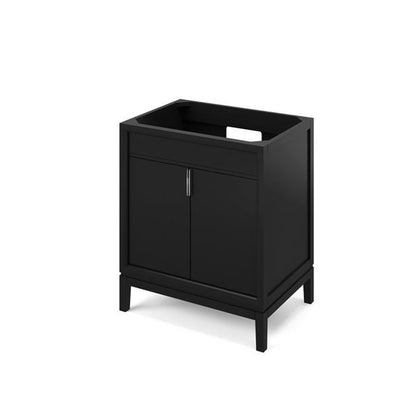 Jeffrey Alexander - 30 Inch Theodora Single Sink Free Standing Vanity Cabinet - Less Vanity Top