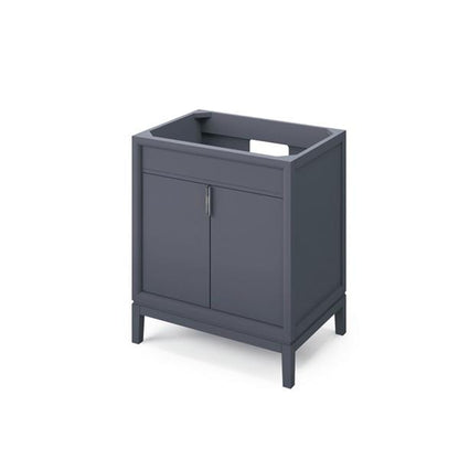 Jeffrey Alexander - 30 Inch Theodora Single Sink Free Standing Vanity Cabinet - Less Vanity Top