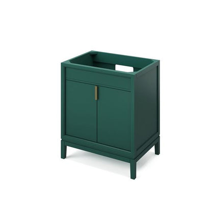 Jeffrey Alexander - 30 Inch Theodora Single Sink Free Standing Vanity Cabinet - Less Vanity Top