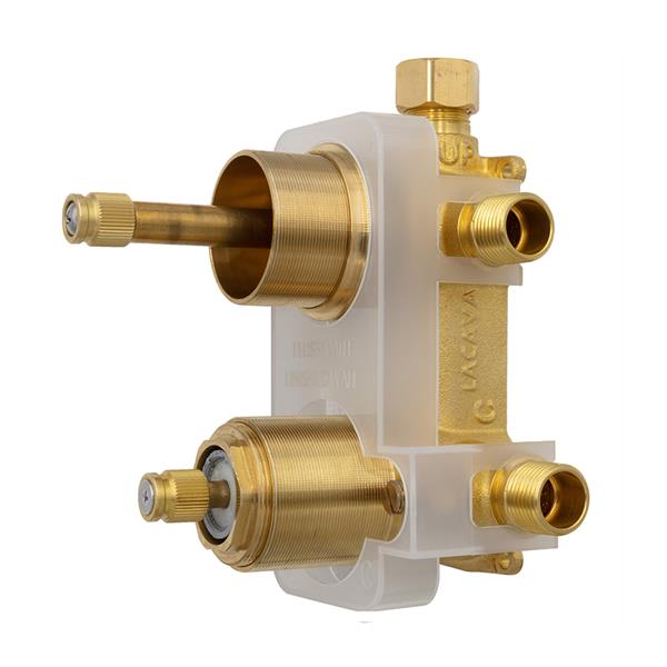 Lacava - Rough-In For 'Pbp3' Sharing Type Progressive Pressure Balanceing Mixers