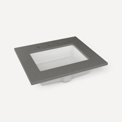 Robern - 25 Inch Quartz Stone Vanity Top