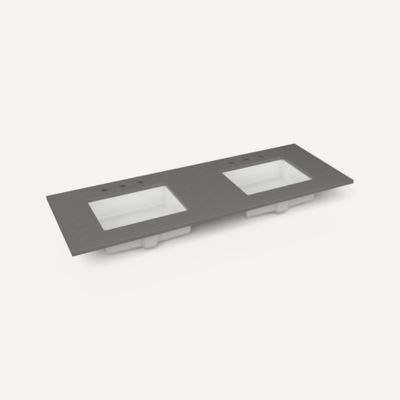 Robern - 61 Inch Quartz Stone Double Vanity Top