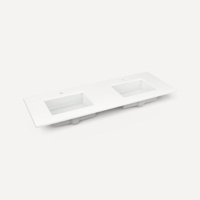 Robern - 61 Inch Quartz Stone Double Vanity Top
