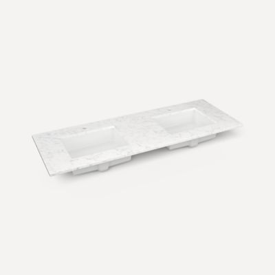 Robern - 61 Inch Quartz Stone Double Vanity Top