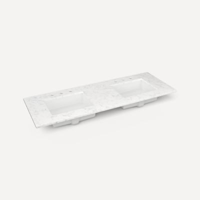 Robern - 61 Inch Quartz Stone Double Vanity Top
