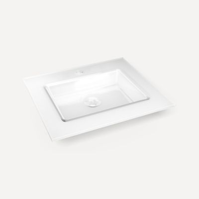 Robern - Glass Sink, 25X22