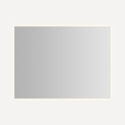 Robern - Vitality Rectangle Mirror, Glow Light, 48X36, 2700K, Rotate
