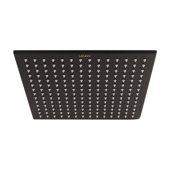 Lacava - Waterblade Ceiling-Mount Tilting Square Rain Shower Head, 121 Rubber Nozzles