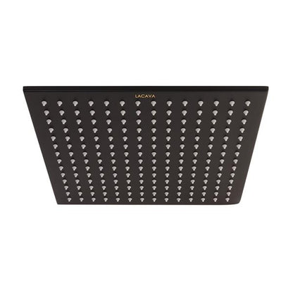Lacava - Waterblade Ceiling-Mount Tilting Square Rain Shower Head, 121 Rubber Nozzles