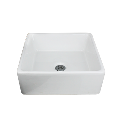 Nantucket Sinks - Square White Vessel Sink