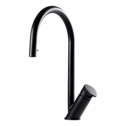 Hamat - Wave Single Function Hidden Pull Down Kitchen Faucet