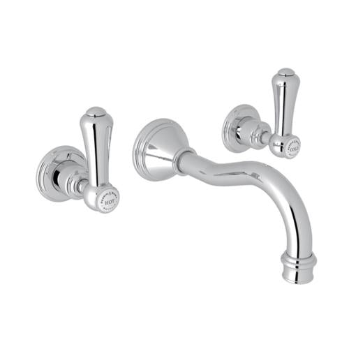 Rohl - Perrin & Rowe Georgian Era Wall Mount Lavatory Faucet Trim