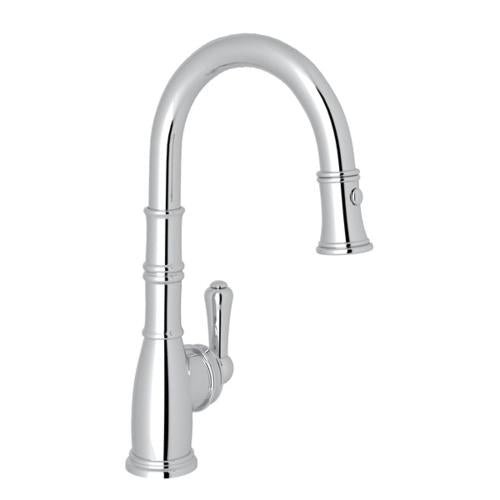 Rohl - Perrin & Rowe Georgian Era Pull-Down Bar/Food Prep Kitchen Faucet