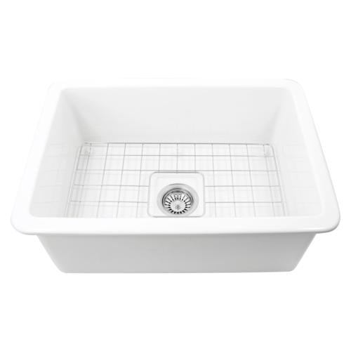 Nantucket Sinks - 27-Inch Undermount Fireclay Kitchen Sink
