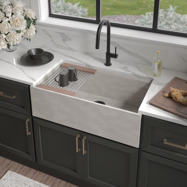 Native Trails - Farmhouse Concierge 3318 NativeStone Apron Front Sink