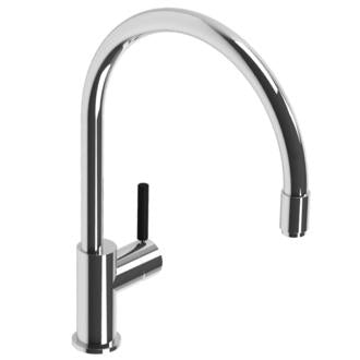 Lefroy Brooks - Zu Lever Single Hole Kitchen Mixer With Pull-Out Hose