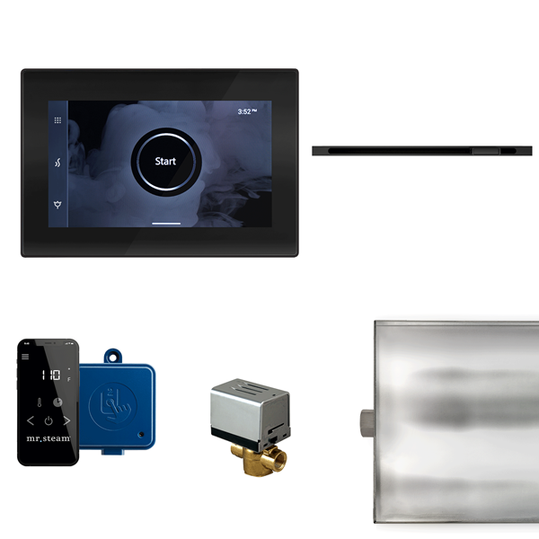 Mr. Steam - Xbutler Linear Steam Shower Control Package With Isteamx Control And Linear Steamhead