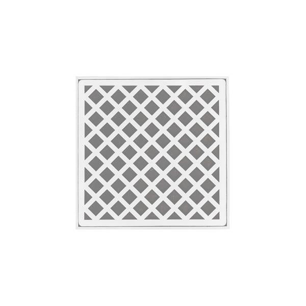 Infinity Drain - 5 x 5 Inch XD 5 Complete Standard Kit