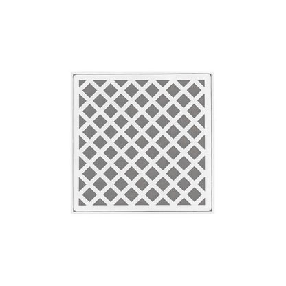 Infinity Drain - 5 x 5 Inch XD 5 Complete Standard Kit